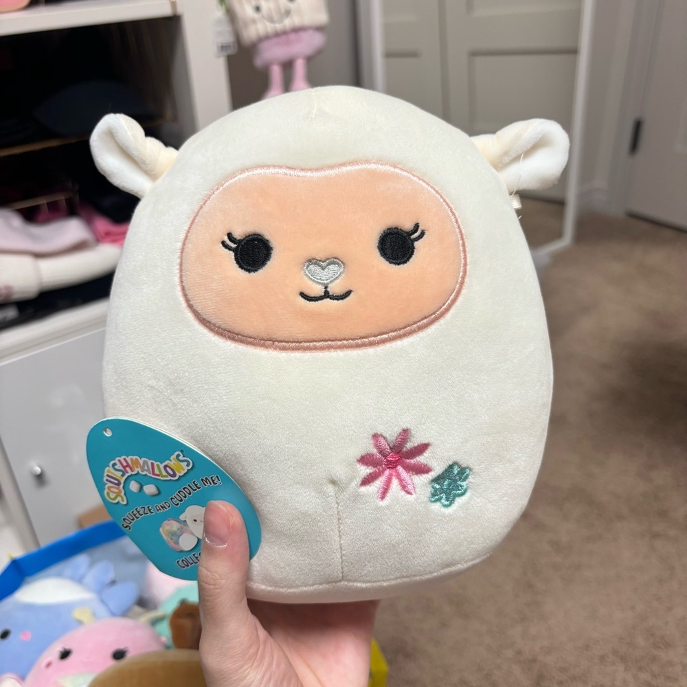 7" Lily Squishmallow Lamb
